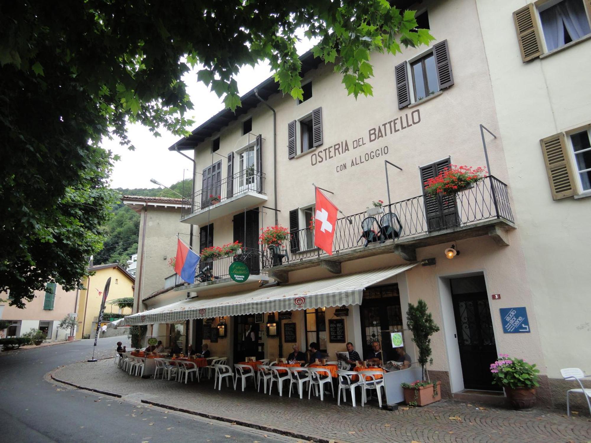Osteria Battello Ξενοδοχείο Caslano Εξωτερικό φωτογραφία
