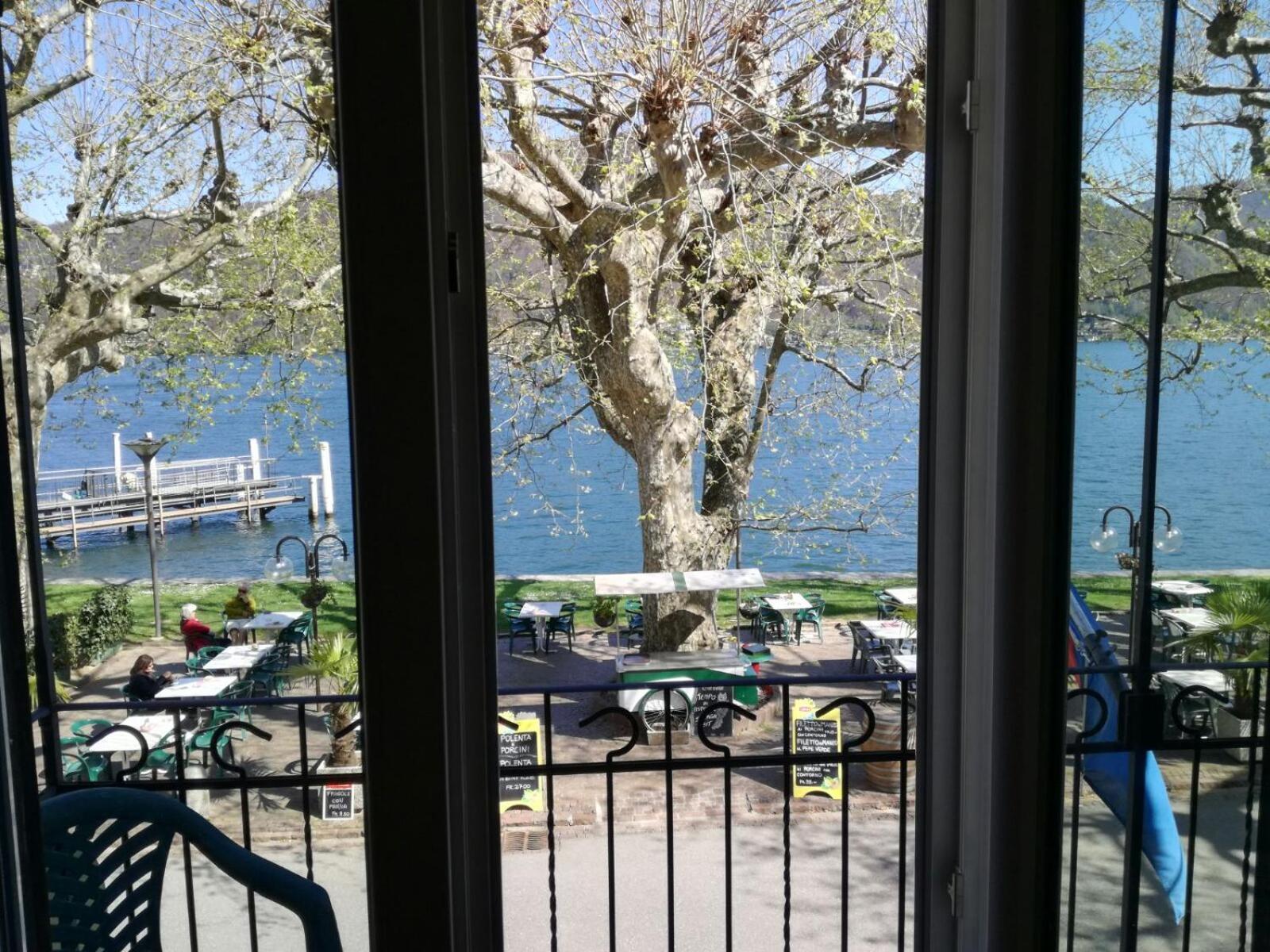 Osteria Battello Ξενοδοχείο Caslano Εξωτερικό φωτογραφία